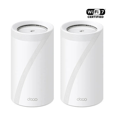TP-Link Networks BE19000 Tri-Band Whole Home Mesh WiFi 7 System /BE85 (2-Pack)