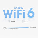 TP-Link Networks Deco X10 / AX1500 Whole Home Mesh Wi-Fi 6 System (3 Pack)