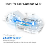 TP-Link Networks Deco X50-Outdoor / AX3000 Outdoor / Indoor Whole Home Mesh WiFi 6 Unit