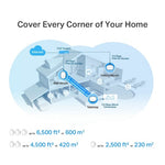 TP-Link Networks Deco X50-POE / AX3000 Whole Home Mesh WiFi 6 System with PoE (3 Pack)