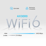 TP-Link Networks MX515v TP-Link® 4G+ Cat12 AX3000 Wi-Fi 6 Telephony Router with Voice Port | MX515v