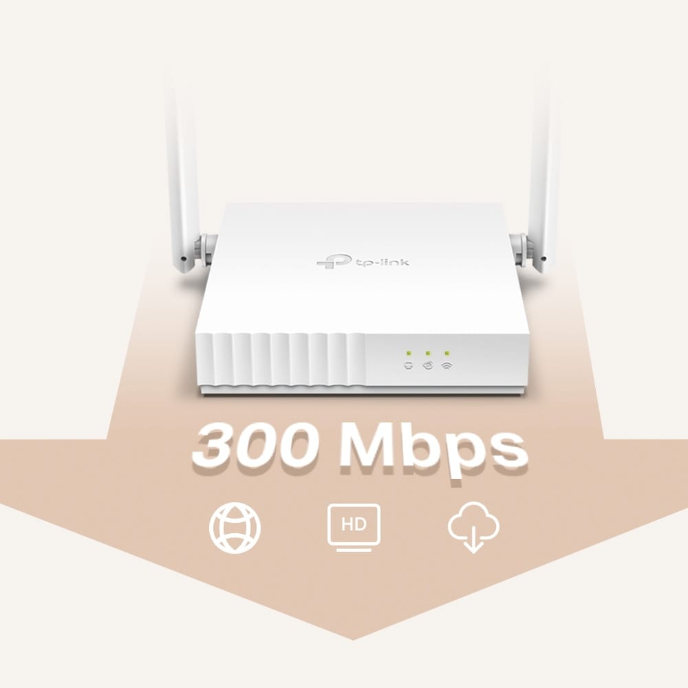 راوتر تي بي لينك 300 ميجابت في الثانية لاسلكي ، متعدد الأوضاع | TL-WR820N - متجر نصر