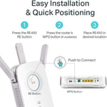 TP-Link Networks TP-Link AC1750 Dual Band Wireless Wall Plugged Range Extender | RE450