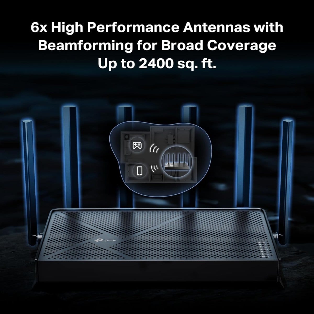 جهاز راوتر وايفاي ثنائي النطاق TP-Link Archer BE400 | BE6500 - متجر نصر