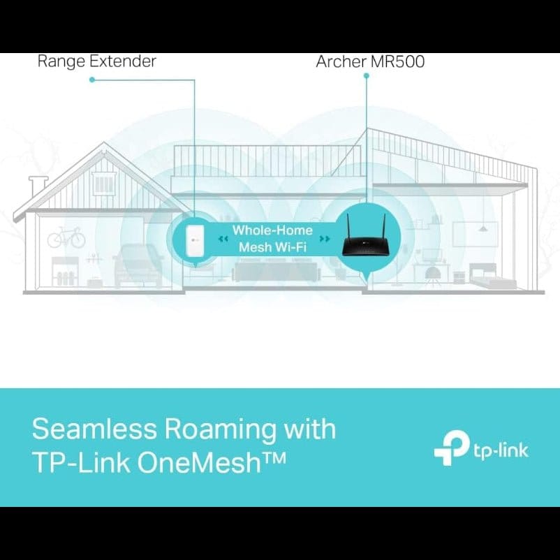 TP-Link Archer MR500 | 4G+ Cat6 AC1200 Wireless Dual Band Gigabit Router - متجر نصر