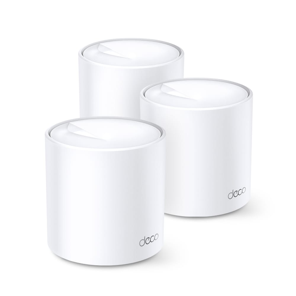 نظام  شبكة منزلية كاملة (3 عبوات)| TP-Link AX5400 Wi-Fi 6 / Deco X60  - متجر نصر