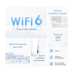 TP-Link Networks TP-Link AX7800 Tri-Band Mesh Wi-Fi 6 System Deco X95 (2-pack)