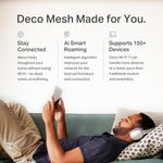 TP-Link Networks TP-Link Deco BE25 | BE3600 Whole Home Mesh WiFi 7 System | 1Pack - 3Pack