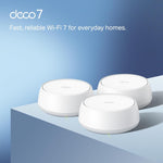 TP-Link Networks TP-Link Deco BE25 | BE3600 Whole Home Mesh WiFi 7 System | 1Pack - 3Pack
