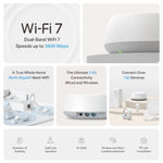 TP-Link Networks TP-Link Deco BE25 | BE3600 Whole Home Mesh WiFi 7 System | 1Pack - 3Pack