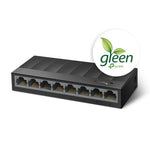 TP-Link Networks TP-Link LS1008G | 8-Port 10/100/1000Mbps Desktop Switch (Black)