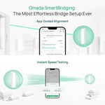 TP-Link Networks TP-Link Omada EAP215 Point to Point Wireless Bridge Kit Outdoor