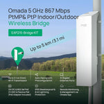 TP-Link Networks TP-Link Omada EAP215 Point to Point Wireless Bridge Kit Outdoor