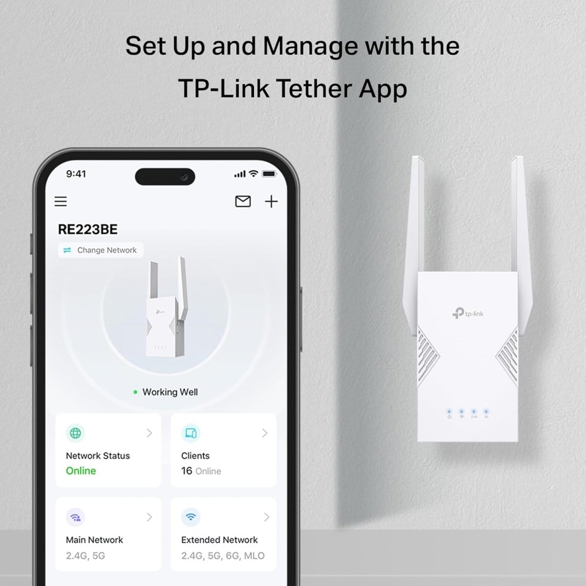 Tp-Link RE225BE | BE3600 Dual-Band Wi-Fi 7 Range Extender - متجر نصر