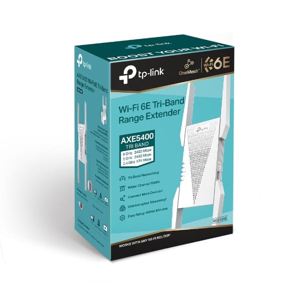 TP-Link RE815XE - AXE5400 Mesh Wi-Fi 6E Range Extender - متجر نصر