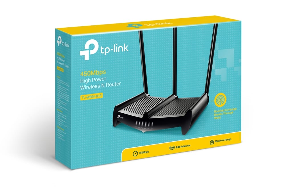 TP-Link TL-WR941HP 450Mbps | High Power Wireless Router - متجر نصر