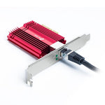 TP-Link Networks TP-Link TX401 |10 Gigabit PCIe Network Adapter (Red)