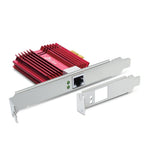 TP-Link Networks TP-Link TX401 |10 Gigabit PCIe Network Adapter (Red)