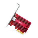 TP-Link Networks TP-Link TX401 |10 Gigabit PCIe Network Adapter (Red)
