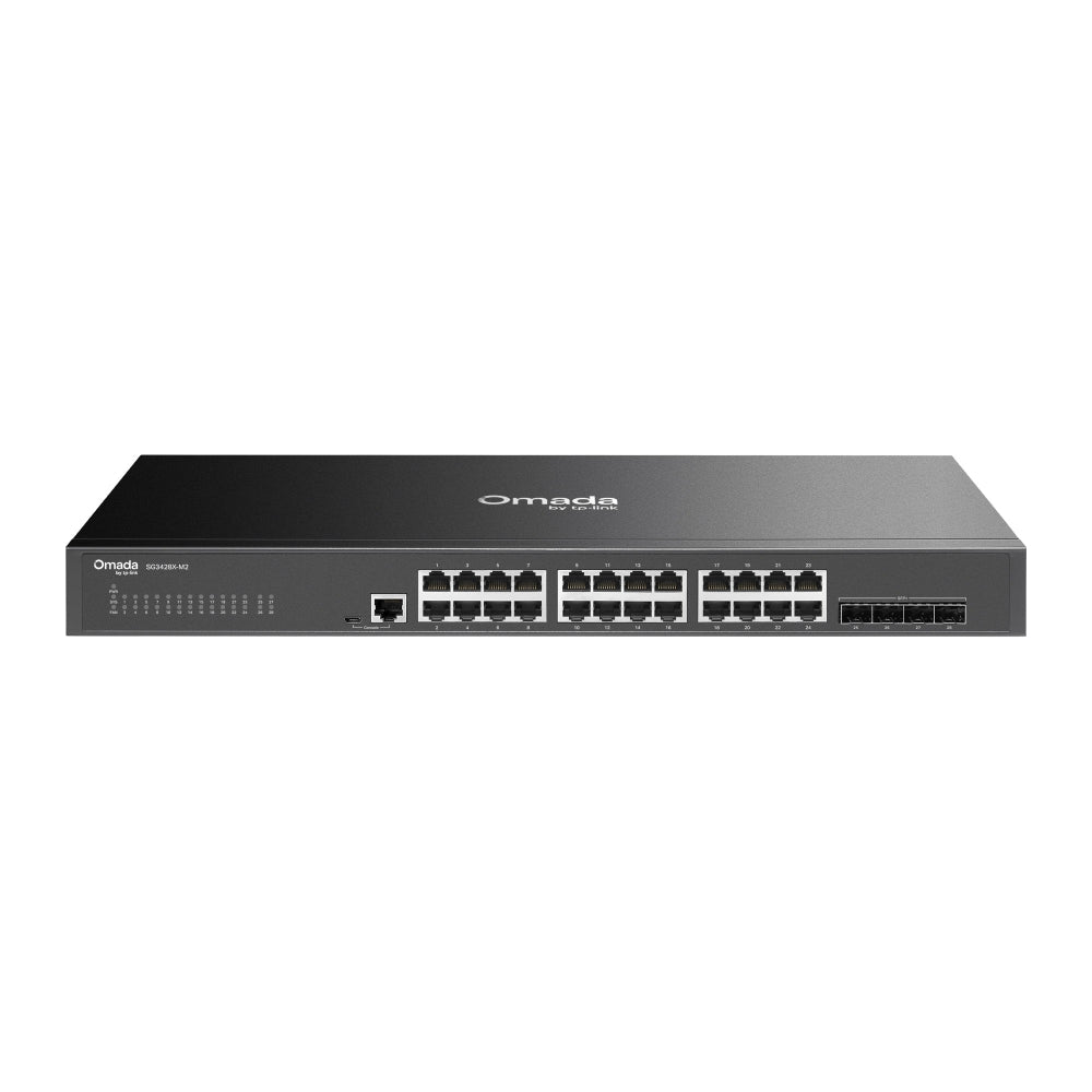 TP-Link Omada Access Pro 24-Port 2.5G Managed Switch with 4 10GE SFP+ Slots | SG3428X-M2 - متجر نصر