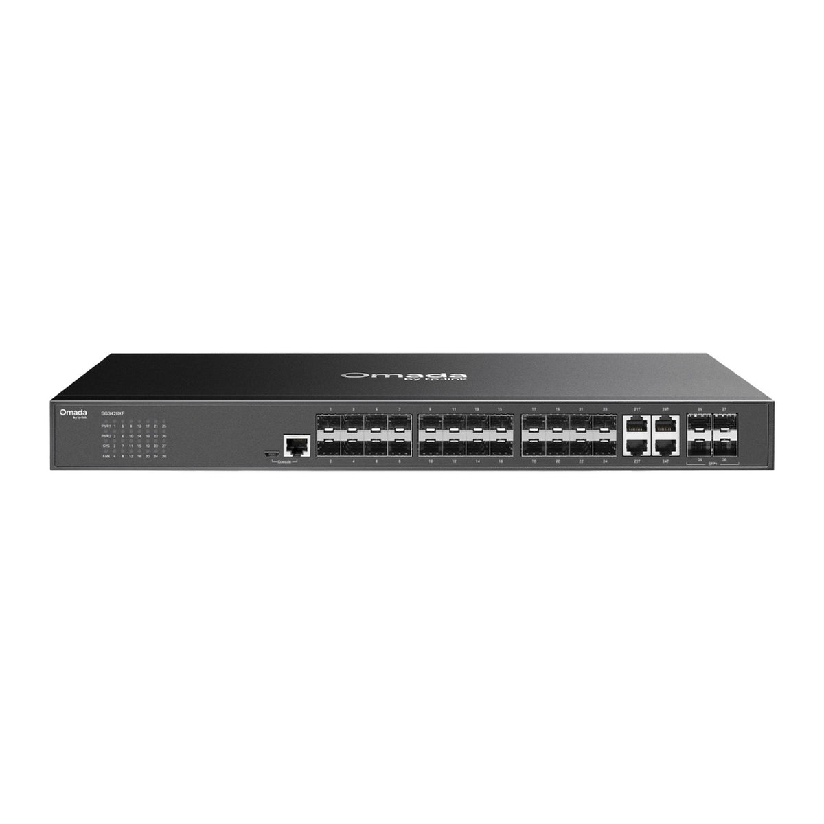 TP-Link Omada 24-Port SFP L2+ Managed Switch with 4 10GE SFP+ Slots | SG3428XF - متجر نصر