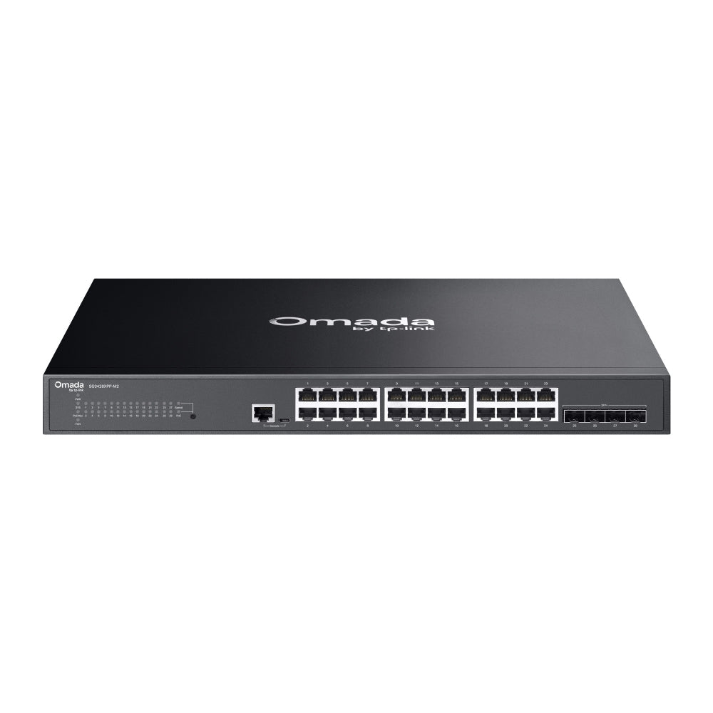 TP-Link Omada Access Pro 24-Port 2.5G PoE++ Managed Switch with 4 10GE SFP+ Slots, 770W | SG3428XPP-M2 - متجر نصر