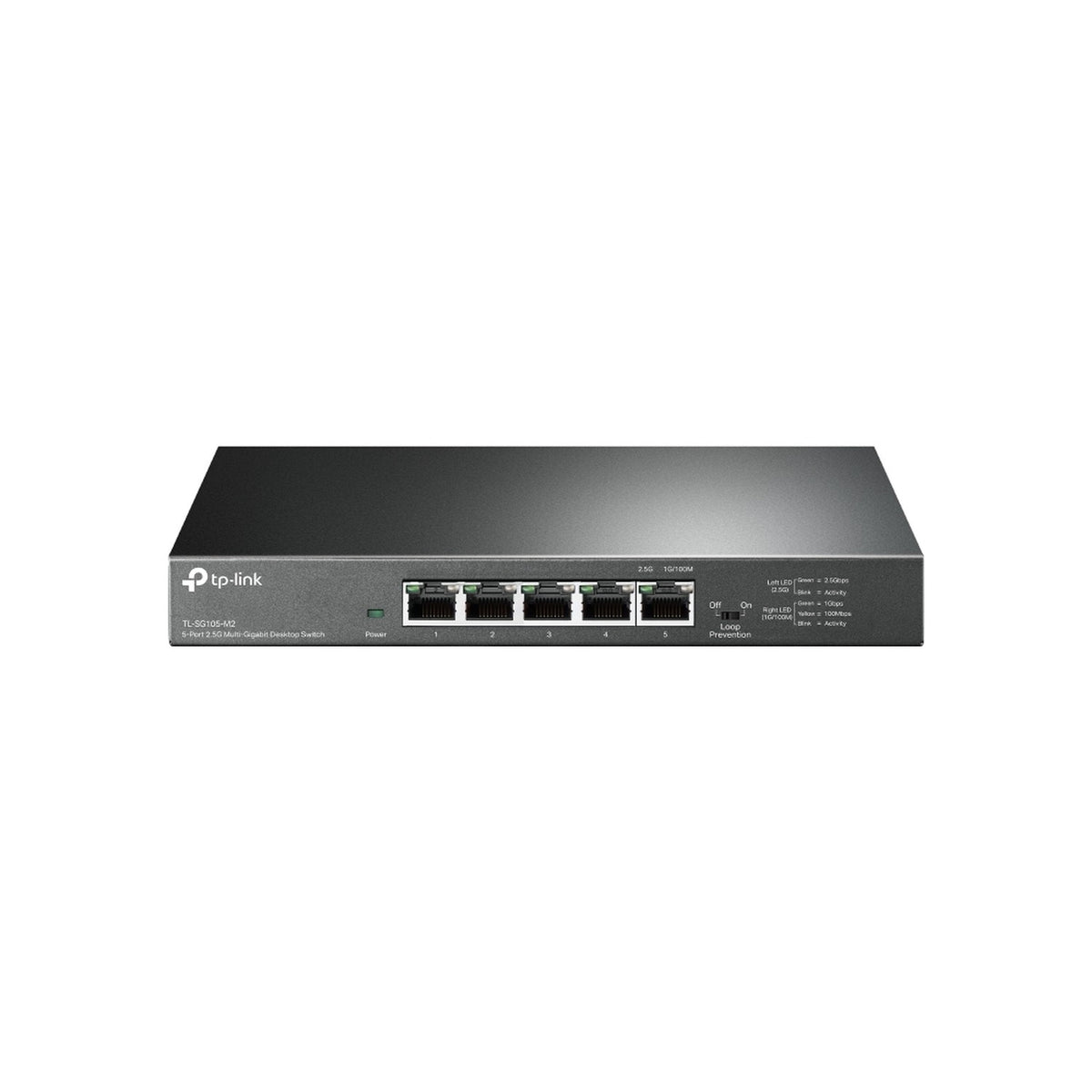 TP-Link® 5-Port 2.5G Multi-Gigabit Desktop Switch, Metal Casing | TL-SG105-M2 - متجر نصر