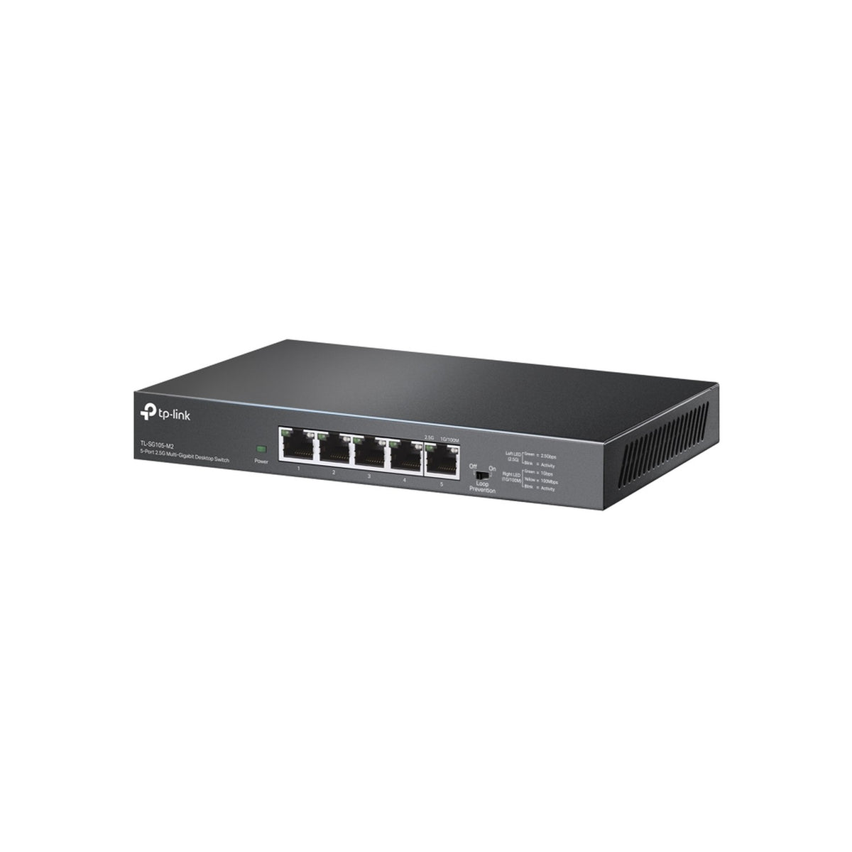 TP-Link® 5-Port 2.5G Multi-Gigabit Desktop Switch, Metal Casing | TL-SG105-M2 - متجر نصر