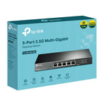 TP-Link 5-Port 2.5G Multi-Gigabit Desktop Switch, Metal Casing | TL-SG105-M2 - image 9