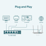 TP-Link 5-Port Gigabit Easy Smart Switch | TL-SG105E - image 4