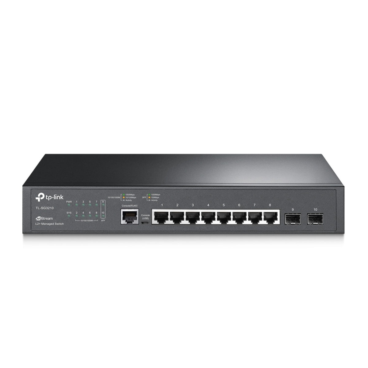 TP-Link JetStream 8-Port Gigabit Managed Switch with 2 SFP Slots | TL-SG3210 - متجر نصر