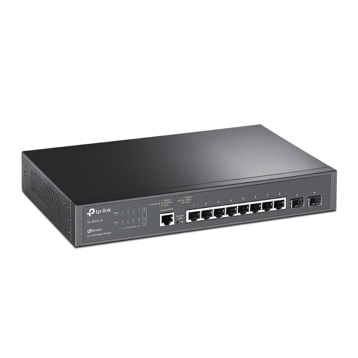 TP-Link JetStream 8-Port Gigabit Managed Switch with 2 SFP Slots | TL-SG3210 - متجر نصر