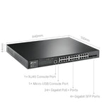 TP-Link TL-SG3428MP 28-Port Gigabit PoE+ Managed Switch view 2