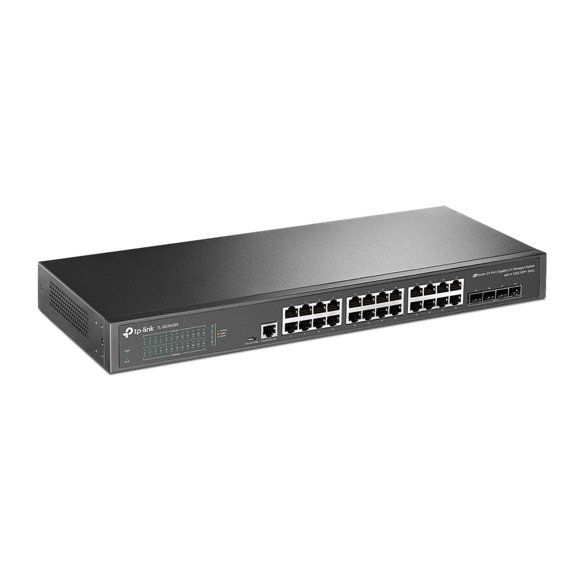 TP-Link JetStream 24-Port Gigabit L2+ Managed Switch with 4 10GE SFP+ Slots | TL-SG3428X - متجر نصر