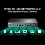 TP-Link 5-Port 10G Multi-Gigabit Desktop Switch, Metal Casing | TL-SX105 - image 6