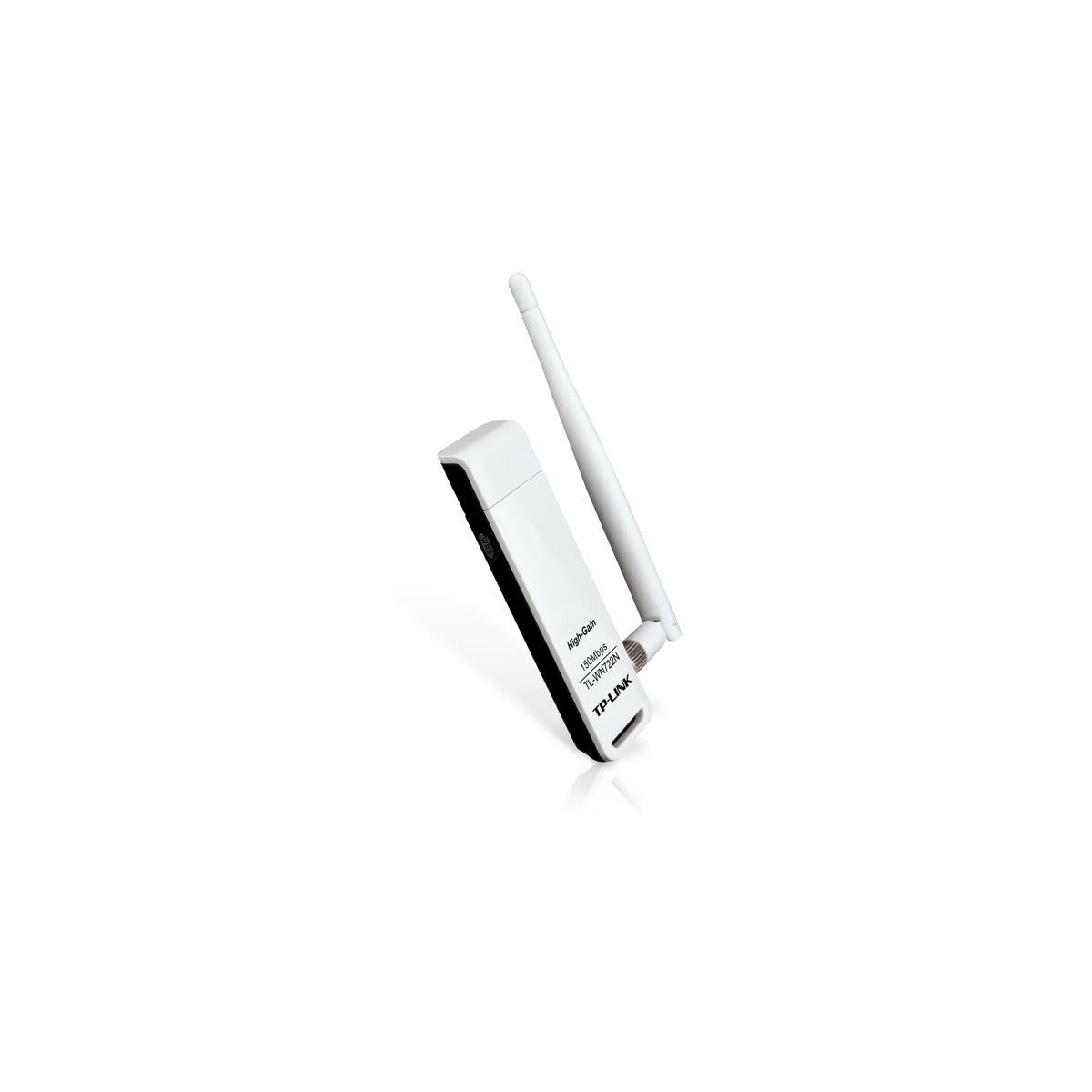 وصلة واي فاي USB عالية الكسب TP-Link N150 ‏Wi-Fi 4 بهوائي قابل للفك | TL-WN722N - متجر نصر