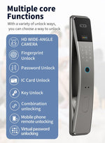 Tuya Locks Smart Door Lock Automatic | Video Call | Surveillance | Self Open | SE101x