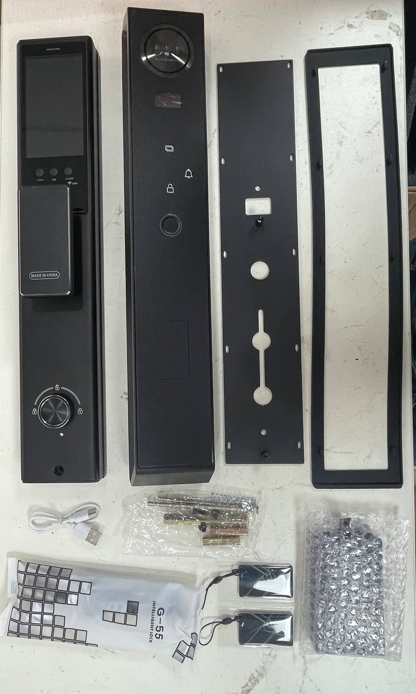Smart Door Lock Automatic | Video Call | Surveillance | Self Open | Waterproof |SE 98 D - متجر نصر