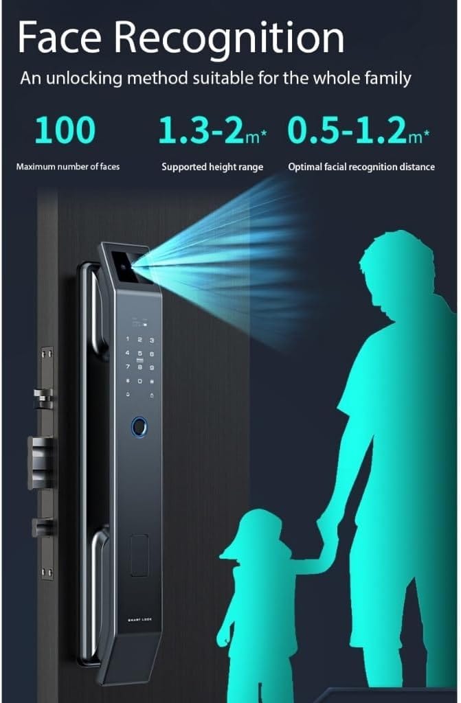 Smart Door Lock Face Recognition | SE5x - متجر نصر