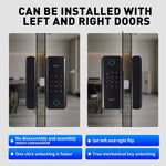 Tuya Locks Smart Door Lock for Glass Door | SE43x