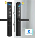 Tuya Locks Smart Door Lock for Grille Door (Double-Sided Fingerprint) SE49