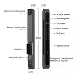 Tuya Locks Smart Door Lock SE55 Slim Design (Tri Lock)