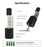 Tuya Locks Smart Lock Cylinder DIY