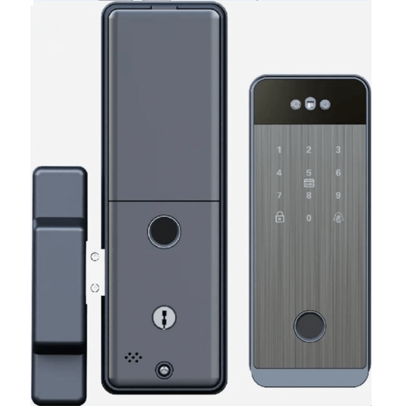 Smart Door Lock Automatic SE73x | Double Fingerprint | Video Call and Surveillance | Self Open - متجر نصر