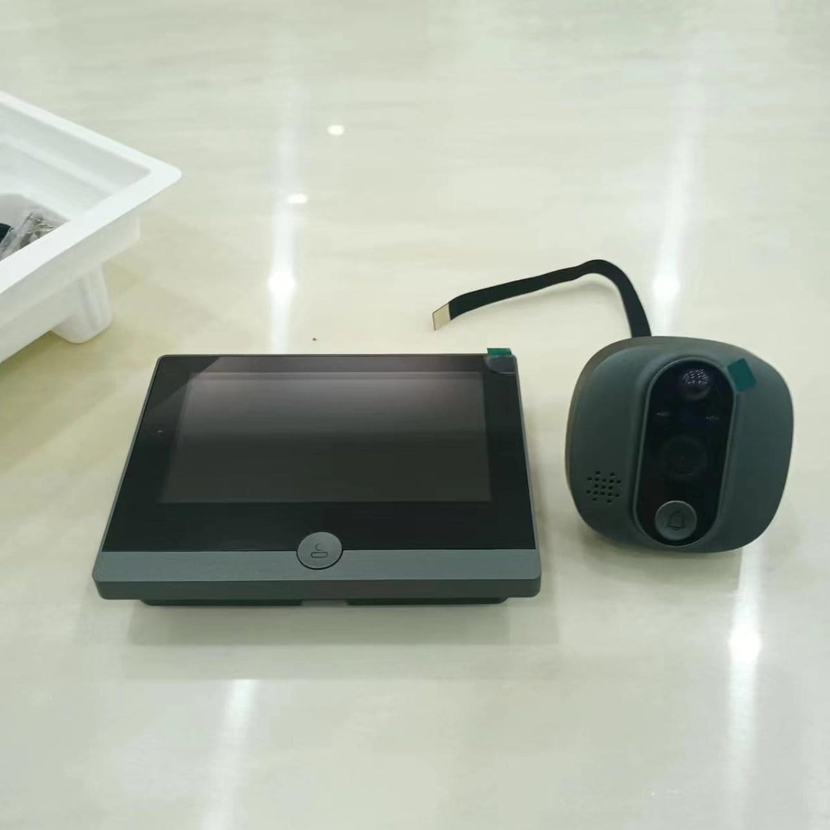 Smart Security Door Viewer with Peephole Camera |Tuya - متجر نصر