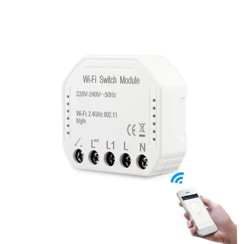 Tuya Mini Smart Switch 10A | (1/2/3 Gang) - متجر نصر