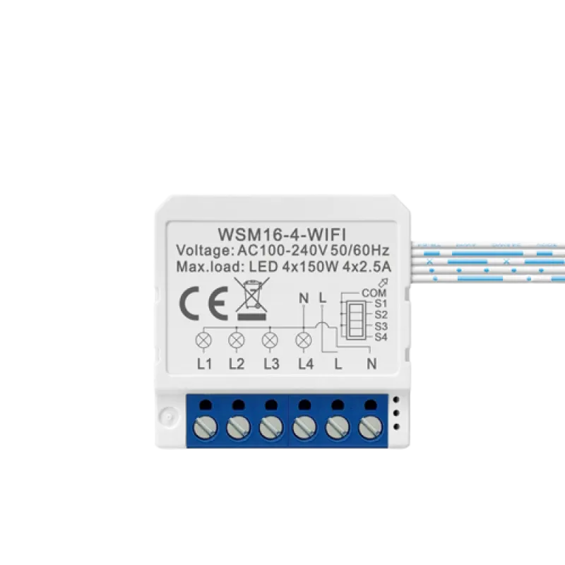 Tuya Mini Smart Switch 10A | (1/2/3/4 Gang) - متجر نصر
