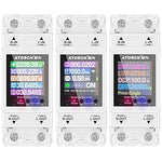 Tuya Smart Home AT2PW 100A Tuya WiFi Din Rail Energy Meter Smart Switch With LCD