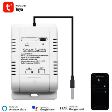 Tuya Smart Home Smart Temperature Switch Tuya