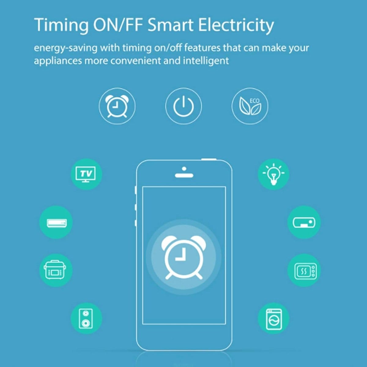 Tuya 16A Wi-Fi Smart Plug with Energy Monitoring - متجر نصر